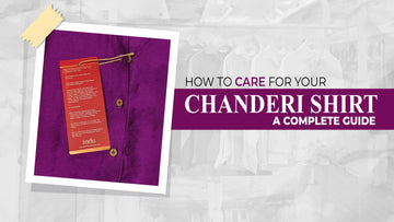 How-to-Care-for-Your-Chanderi-Shirt-A-Complete-Guide The House of Indu