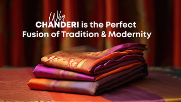 Why-Chanderi-is-the-Perfect-Fusion-of-Tradition-Modernity The House of Indu