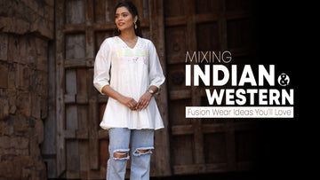 Mixing Indian and Western: Fusion Wear Ideas You’ll Love - The House of Indu