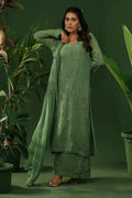 Viscose Chikankari Kurta Set with Palazzo & Dupatta The House of Indu